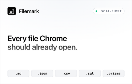 Filemark — Promo tile